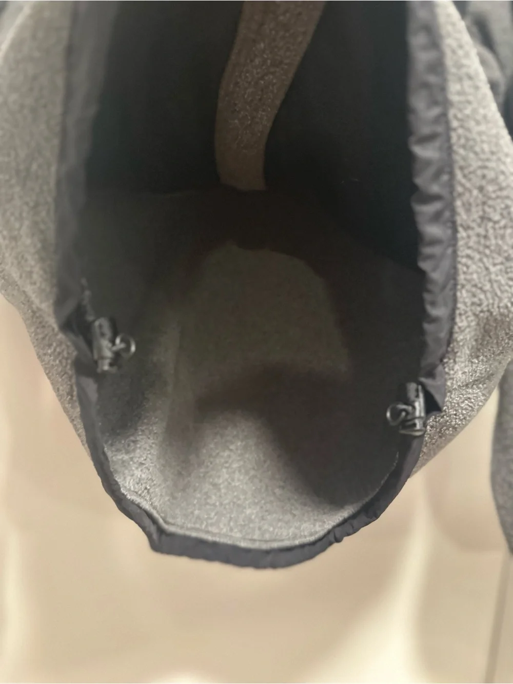 The North Face Denali Polartec Sz:S Fleece Jacket gray Full Zip Coat Jacket.